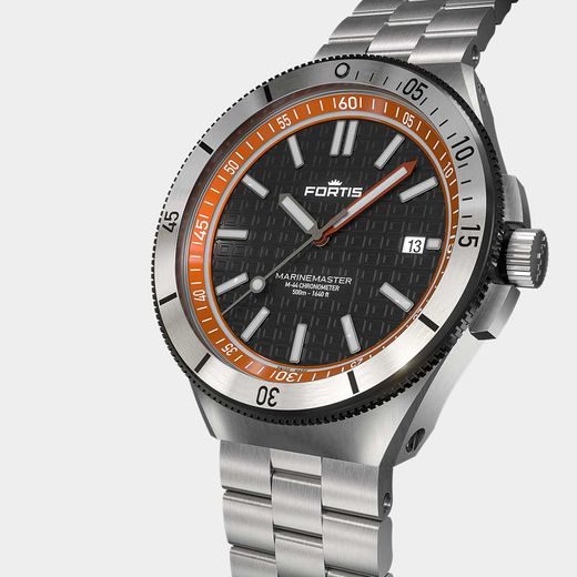 FORTIS MARINEMASTER M-44 AMBER ORANGE COSC F8120014 - MARINEMASTER - ZNAČKY