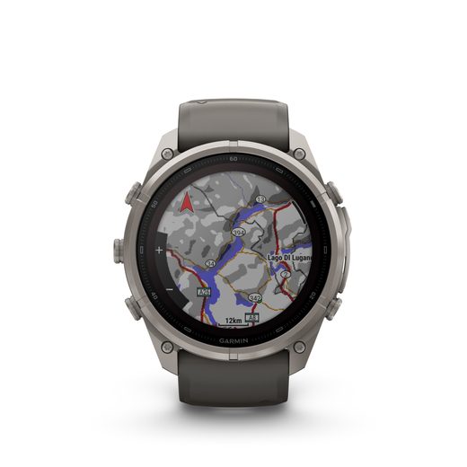 GARMIN FENIX® 9 PRO SOLAR INREACH - 51 MM, TITANIUM PEBBLE GRAY/SILVER GRAY 010-04339-01 - FENIX 9 PRO SOLAR INREACH - ZNAČKY