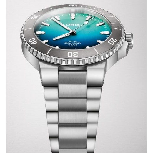 ORIS AQUIS DATE CALIBRE 400 43,5 MM GREAT BARRIER REEF LIMITED EDITION IV 01 400 7790 4185-SET - AQUIS - BRANDS