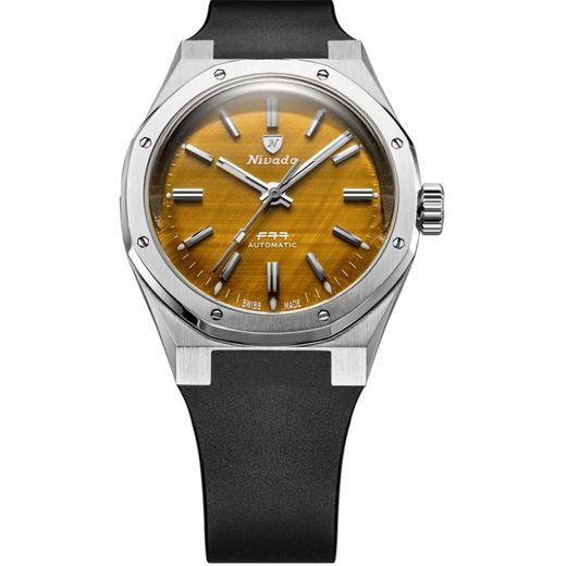 NIVADA GRENCHEN F77 SST TIGER EYE BATON HANDS MK2 - 38MM - F77 - BRANDS