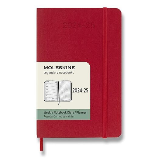 DIÁŘ MOLESKINE 2024- 25- MĚKKÉ DESKY - S - VÝBĚR BAREV 1206/57040 - DIÁŘE A ZÁPISNÍKY - OSTATNÍ