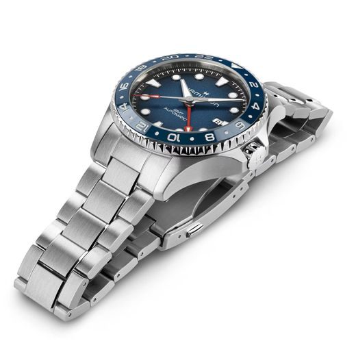 HAMILTON KHAKI NAVY SCUBA AUTOMATIC GMT 43MM H82535140 - SCUBA - BRANDS