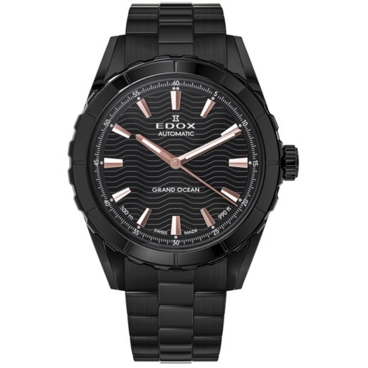 EDOX GRAND OCEAN AUTOMATIC 80140-37NM-NIR - GRAND OCEAN - ZNAČKY