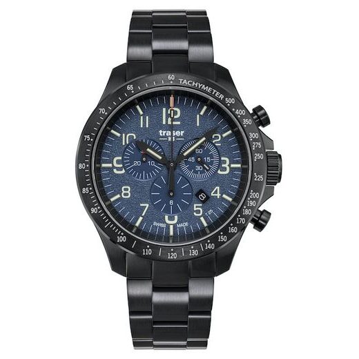 TRASER P67 OFFICER PRO CHRONOGRAPH BLUE, STEEL