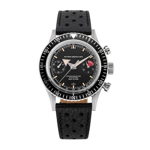 NIVADA GRENCHEN CHRONOMASTER BROAD ARROW - INTER. BEZEL - MANUAL - CHRONOMASTER - ZNAČKY