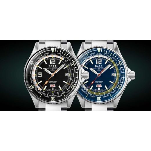 BALL ENGINEER MASTER II DIVER WORLDTIME LIMITED EDITION COSC DG2232A-SC-BK - ENGINEER MASTER II - ZNAČKY