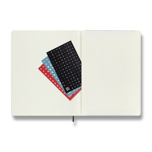 DIÁŘ MOLESKINE 2022-23 18MĚSÍČNÍ ČERNÝ - MĚKKÉ DESKY - XL 1206/5706019 - DIÁŘE A ZÁPISNÍKY - OSTATNÍ