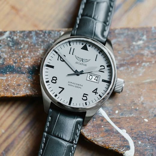 AVIATOR AIRACOBRA P 42 V.1.22.0.150.4 - AIRACOBRA P 42 BIG DATE - ZNAČKY