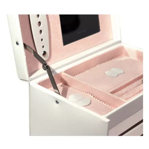 FRIEDRICH LEDERWAREN CLASSICO ROSÉ JEWELLERY CASE 23238-10 - JEWELLERY BOXES - ACCESSORIES