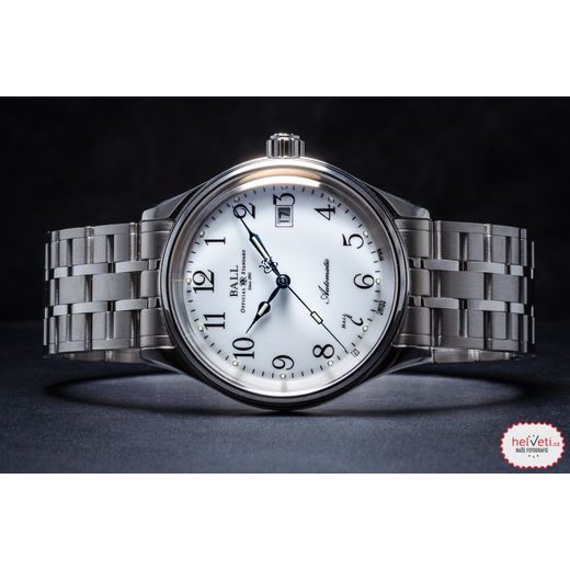BALL TRAINMASTER STANDARD TIME 135 ANNIVERSARY LIMITED EDITION NM3288D-SJ-WH - BALL - BRANDS