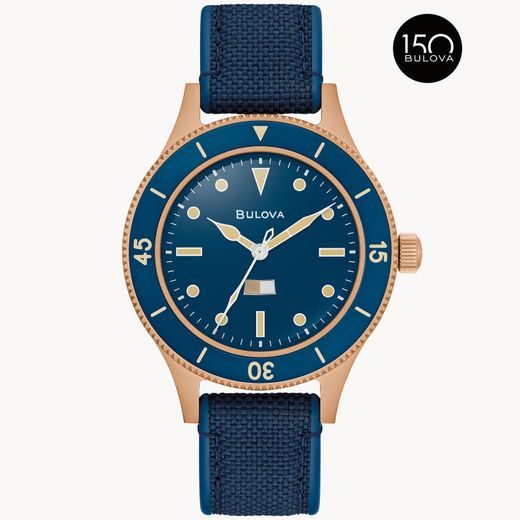 BULOVA MIL-SHIPS 98A325 BRONZE 150TH ANNIVERSARY - ARCHIVE SERIES - ZNAČKY