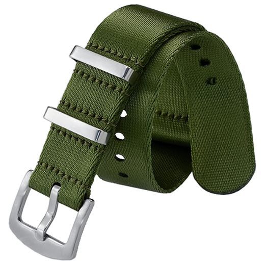 ŘEMÍNEK NATO SPORTS ARMY ZELENÁ 22 MM - ŘEMÍNKY - OSTATNÍ