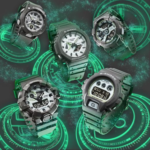 CASIO G-SHOCK GA-2100HD-8AER HIDDEN GLOW SERIES - CASIOAK - BRANDS