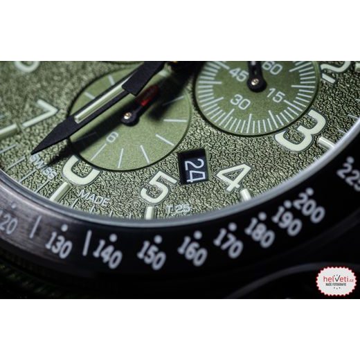 TRASER P67 OFFICER PRO CHRONOGRAPH GREEN NATO - HERITAGE - ZNAČKY