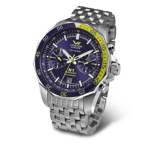 VOSTOK EUROPE N-1 ROCKET CHRONO LINE 6S21/2255253 - VOSTOK EUROPE - BRANDS