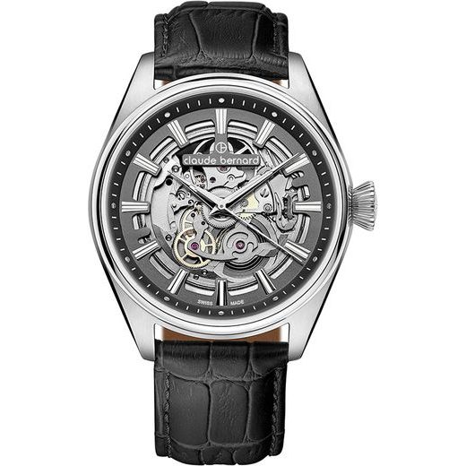 CLAUDE BERNARD PROUD HERITAGE AUTOMATIC SKELETON 85307-3C-GIN - PROUD HERITAGE - BRANDS