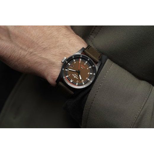 FORTIS FLIEGER F-39 WERK 7 TACTICAL GREEN LIMITED EDITION F4220029 - FLIEGER - BRANDS