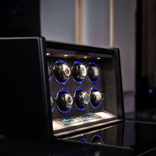 WATCH WINDER HEISSE & SÖHNE MADRID 8 70019-222.11 - WATCH WINDERS - ACCESSORIES