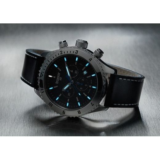 TRASER MASTER CHRONOGRAPH, LEATHER - TRASER - BRANDS