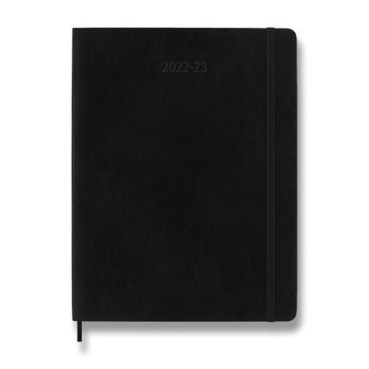 DIÁŘ MOLESKINE 2022-23 18MĚSÍČNÍ ČERNÝ - MĚKKÉ DESKY - XL 1206/5706019 - DIARIES AND NOTEBOOKS - ACCESSORIES