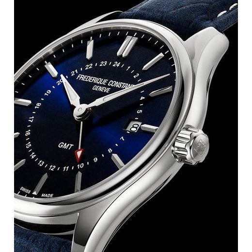 FREDERIQUE CONSTANT CLASSICS QUARTZ GMT FC-252NS5B6 - CLASSICS GENTS - ZNAČKY