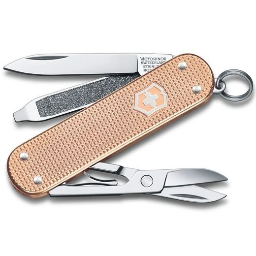 KNIFE VICTORINOX CLASSIC SD ALOX COLORS FRESH PEACH - POCKET KNIVES - ACCESSORIES