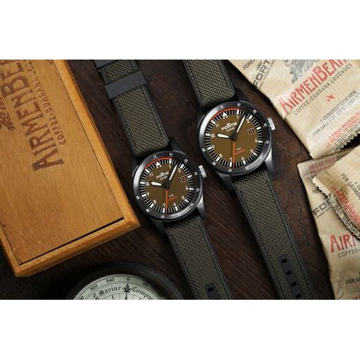 FORTIS FLIEGER F-39 WERK 7 TACTICAL GREEN LIMITED EDITION F4220029 - FLIEGER - BRANDS