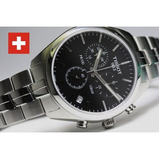 TISSOT PR 100 QUARTZ T101.417.11.051.00 - TISSOT - BRANDS