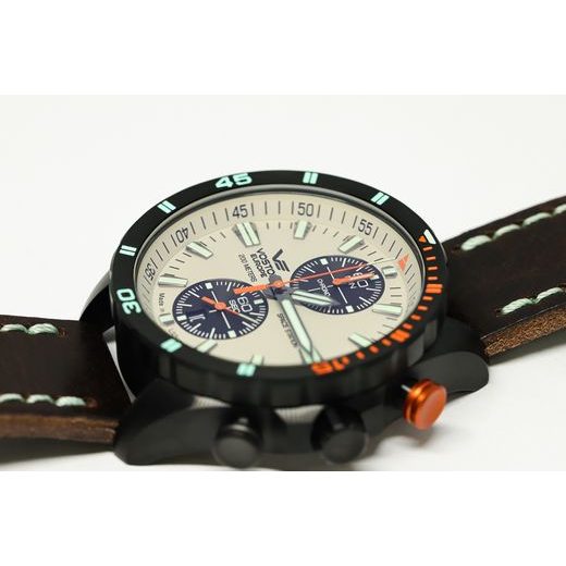 VOSTOK EUROPE ALMAZ CHRONO LINE 6S11-320C677 - ALMAZ SPACE STATION - BRANDS