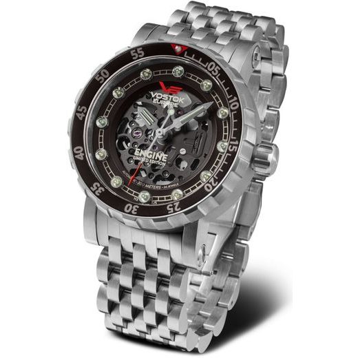 VOSTOK EUROPE ENGINE AUTOMATIC SKELETON NH72-571A646B - ENGINE - BRANDS