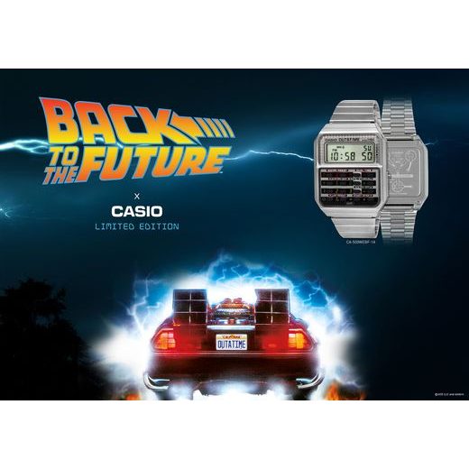 CASIO COLLECTION VINTAGE CA-500WEBF-1AER BACK TO THE FUTURE - CLASSIC COLLECTION - ZNAČKY
