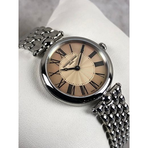 FREDERIQUE CONSTANT CLASSICS ART DECO ROUND QUARTZ FC-200MPTAN2AR6B - CLASSICS LADIES - BRANDS