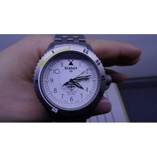 TRASER BÜCKER AUTOMATIC TITAN WHITE - BAZAR - TRASER - ZNAČKY
