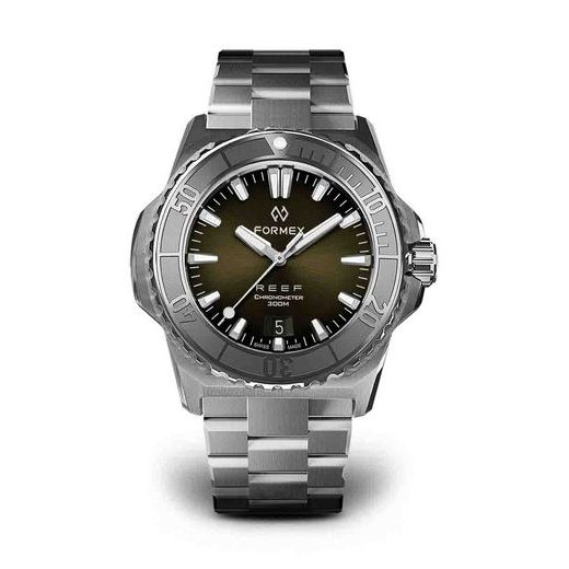 FORMEX REEF 39,5 AUTOMATIC CHRONOMETER GREEN DIAL - REEF - BRANDS