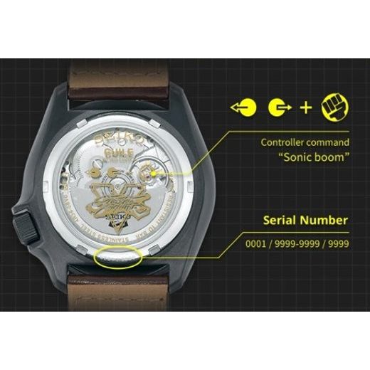 SEIKO 5 SPORTS SRPF21K1 GUILE STREET FIGHTER LIMITED EDITION - SEIKO 5 SPORTS 2019 - ZNAČKY