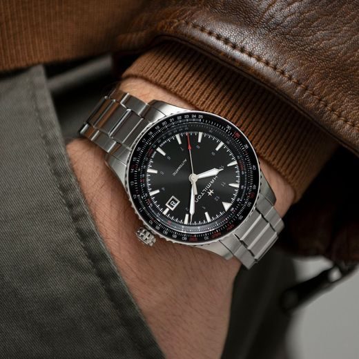 HAMILTON KHAKI AVIATION CONVERTER AUTO H76615130 - KHAKI AVIATION - BRANDS