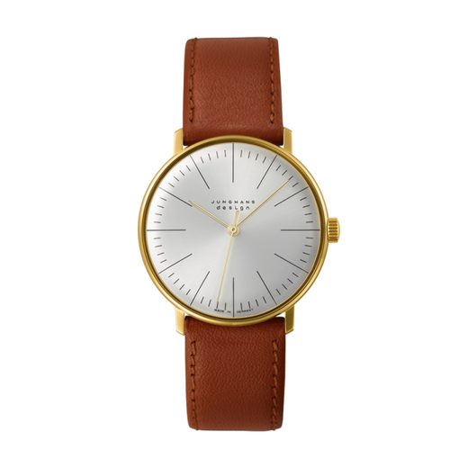 JUNGHANS MAX BILL HANDAUFZUG 27/5703.02 - MAX BILL BY JUNGHANS - BRANDS