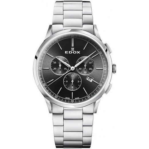 EDOX LES VAUBERTS CHRONOGRAPH 10236-3M-NIN - LES VAUBERTS - BRANDS