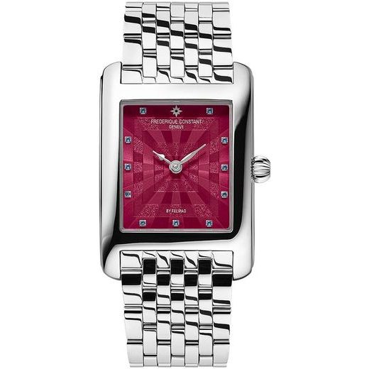 FREDERIQUE CONSTANT CLASSICS CARRÉE BLUSH EDITION BY FELIPAO FC-200PI2C6B - CLASSICS LADIES - MĂRCI