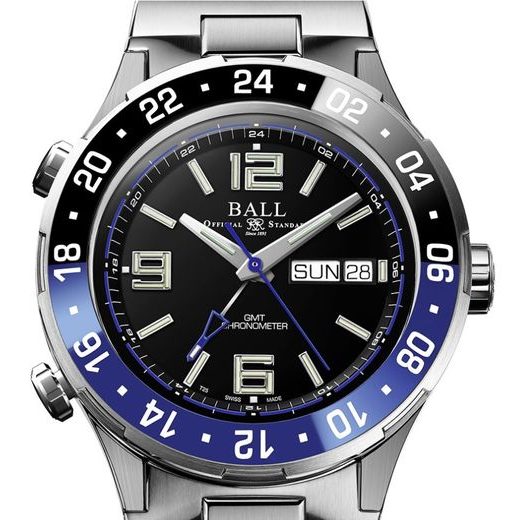 BALL ROADMASTER MARINE GMT COSC LIMITED EDITION DG3030B-S1CJ-BK - ROADMASTER - ZNAČKY