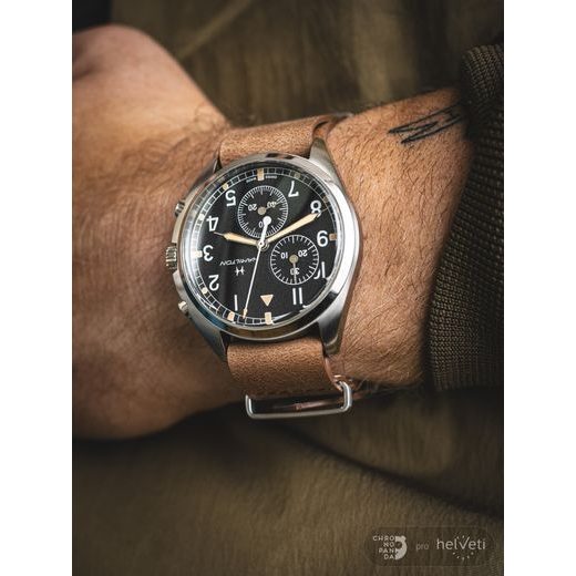 HAMILTON KHAKI AVIATION PILOT PIONEER CHRONO QUARTZ H76522531 - KHAKI AVIATION - ZNAČKY