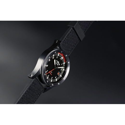 FORTIS FLIEGER F-39 WERK 7 MISSION BLACK LIMITED EDITION F4220028 - FLIEGER - BRANDS