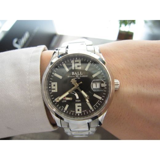 BALL ENGINEER III PIONEER POWER RESERVE COSC PM9026C-SCJ-BK - ENGINEER III - BRANDS