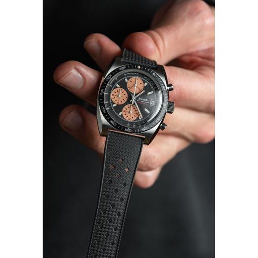 NIVADA GRENCHEN CHRONOSPORT MECAQUARTZ SALMON - AUTOCHRON - ZNAČKY