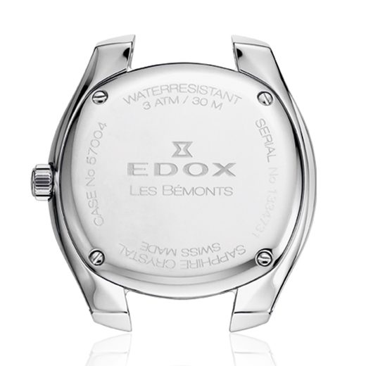 EDOX LES BÉMONTS ULTRA SLIM DATE QUARTZ 57004-3-NIN - LES BÉMONTS - ZNAČKY