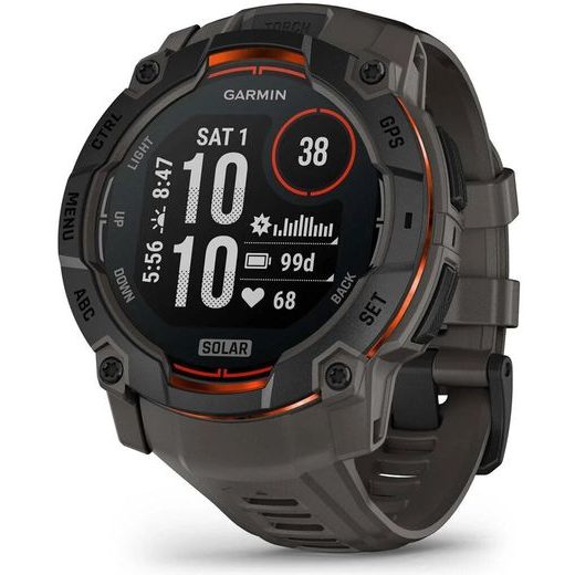 GARMIN INSTINCT® 3 – 50 MM, SOLAR BLACK S CHARCOAL PÁSKEM 010-02935-00 - INSTINCT 3 - BRANDS