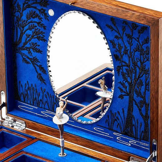 KAZETA NA ŠPERKY WOLF BALLET MUSICAL SWAN LAKE 190106 - ŠPERKOVNICE - OSTATNÍ