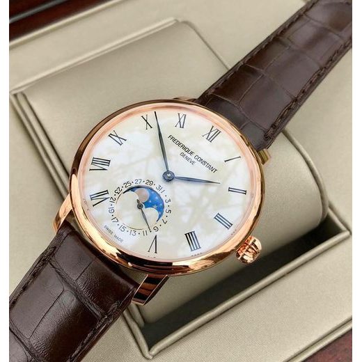FREDERIQUE CONSTANT MANUFACTURE SLIMLINE MOONPHASE AUTOMATIC FC-705WR4S4 - MANUFACTURE - ZNAČKY