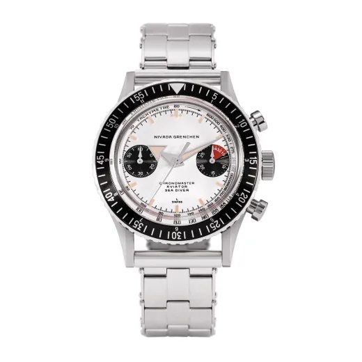 NIVADA GRENCHEN CHRONOMASTER PANDA MANUAL - CHRONOMASTER - ZNAČKY