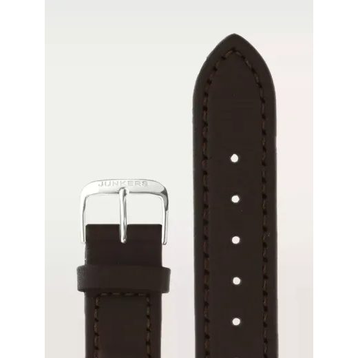 LEATHER STRAP JUNKERS XL 20MM - DARK BROWN - STRAPS - ACCESSORIES